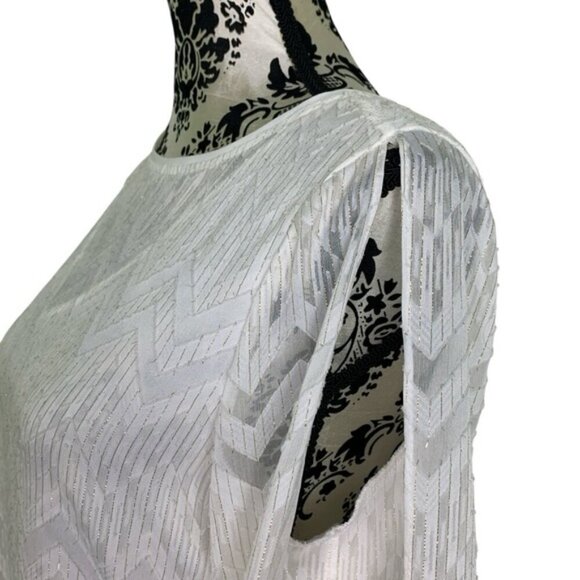 Joseph Ribkoff Chiffon Blouse - Picture 4 of 15